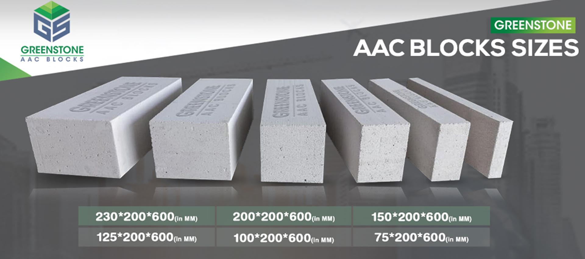 Green Stone AAC Blocks Bricks Manufacturers In Hyderabad Chennai